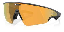 Oakley Sonnenbrille Meta Vanguard 800104 (Glasfarbe: Prizm 24k) schwarz - 1 Brille mit Hartschalenetui